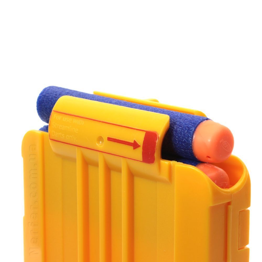 Магазин Nerf на 6 патронов Elite непрозрачный
