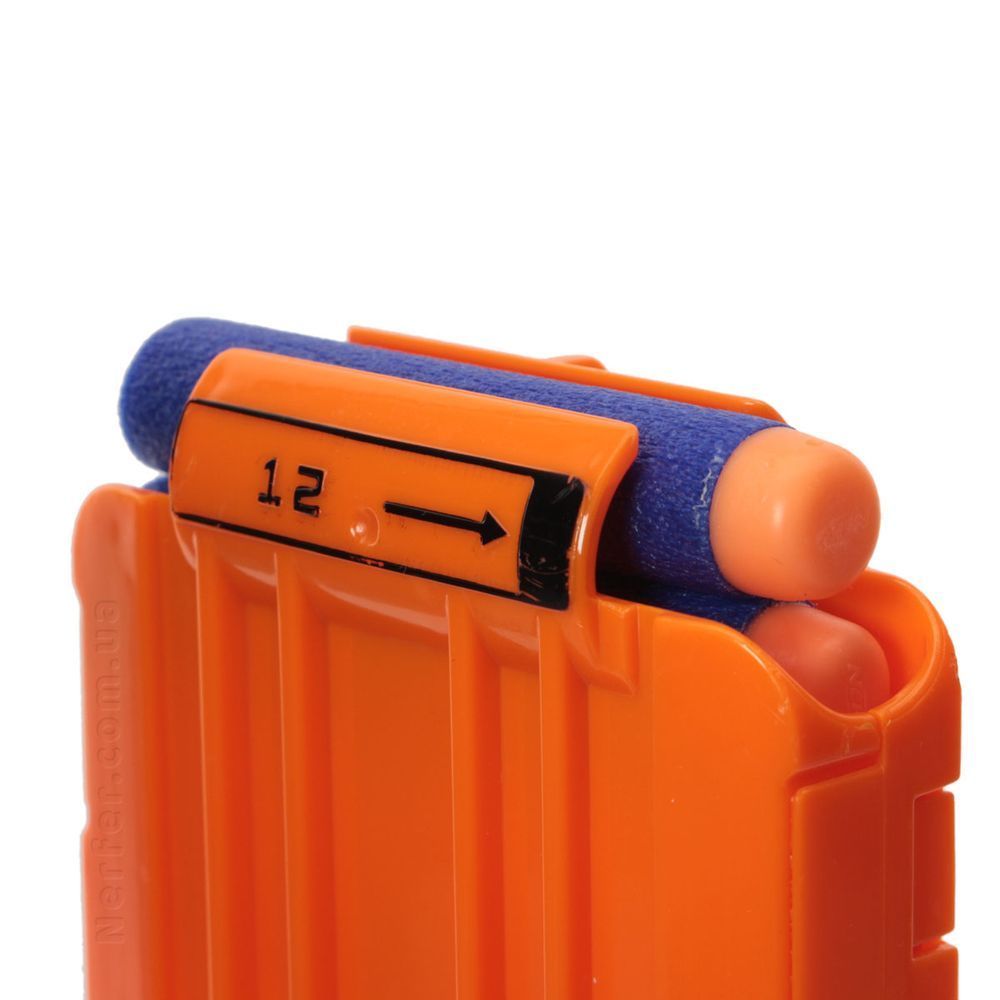 Магазин Nerf на 12 патронов Elite непрозрачный