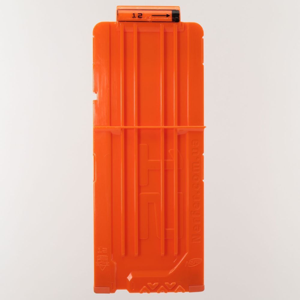 Магазин Nerf на 12 патронов Elite непрозрачный