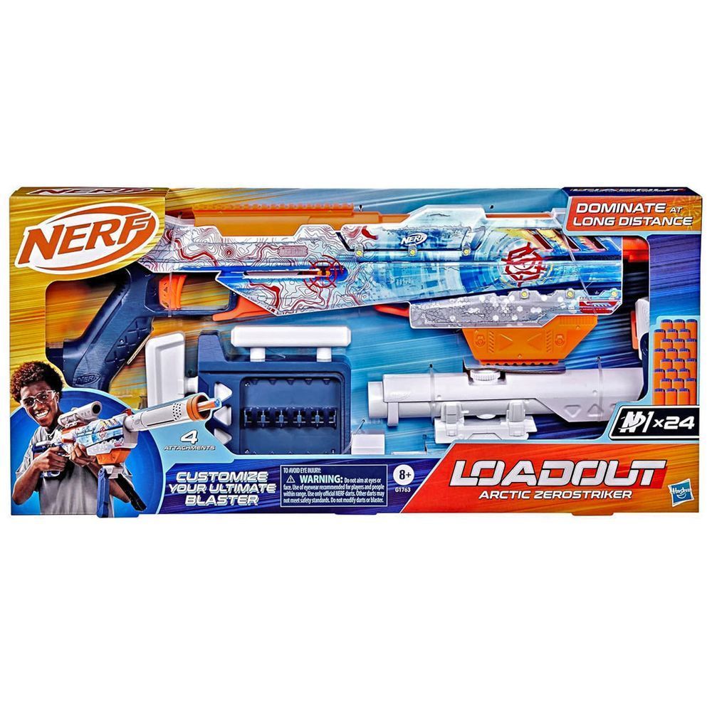 Nerf N Series Loadout Arctic Zerostriker (G1763)