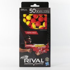 Шарики Nerf Rival Желто-красные 50 шт (C3907)