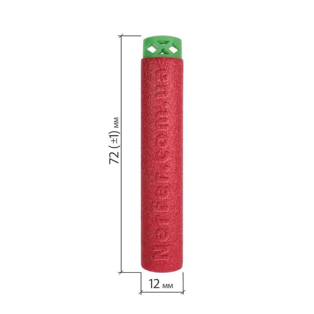 Патрони Dart Zone Chili Dart з комірчастою кінцівкою Червоні 100 шт ()